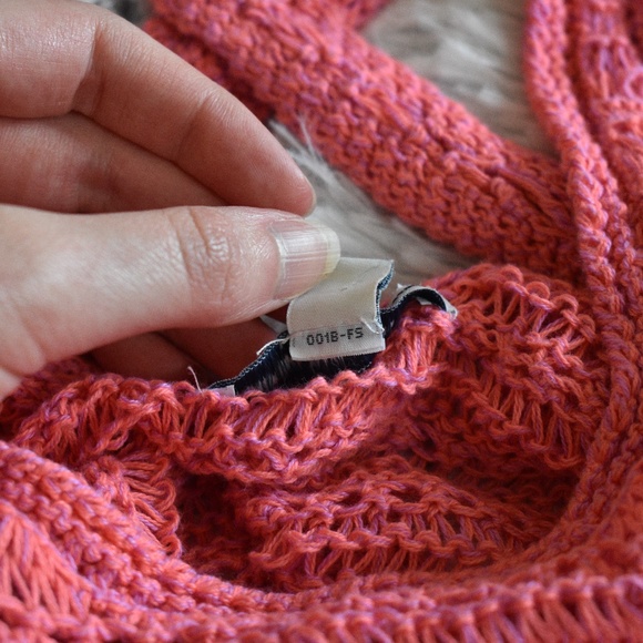 AmericanEagleOutfitters Open Knit CrossBack Tank S - Picture 5 of 8